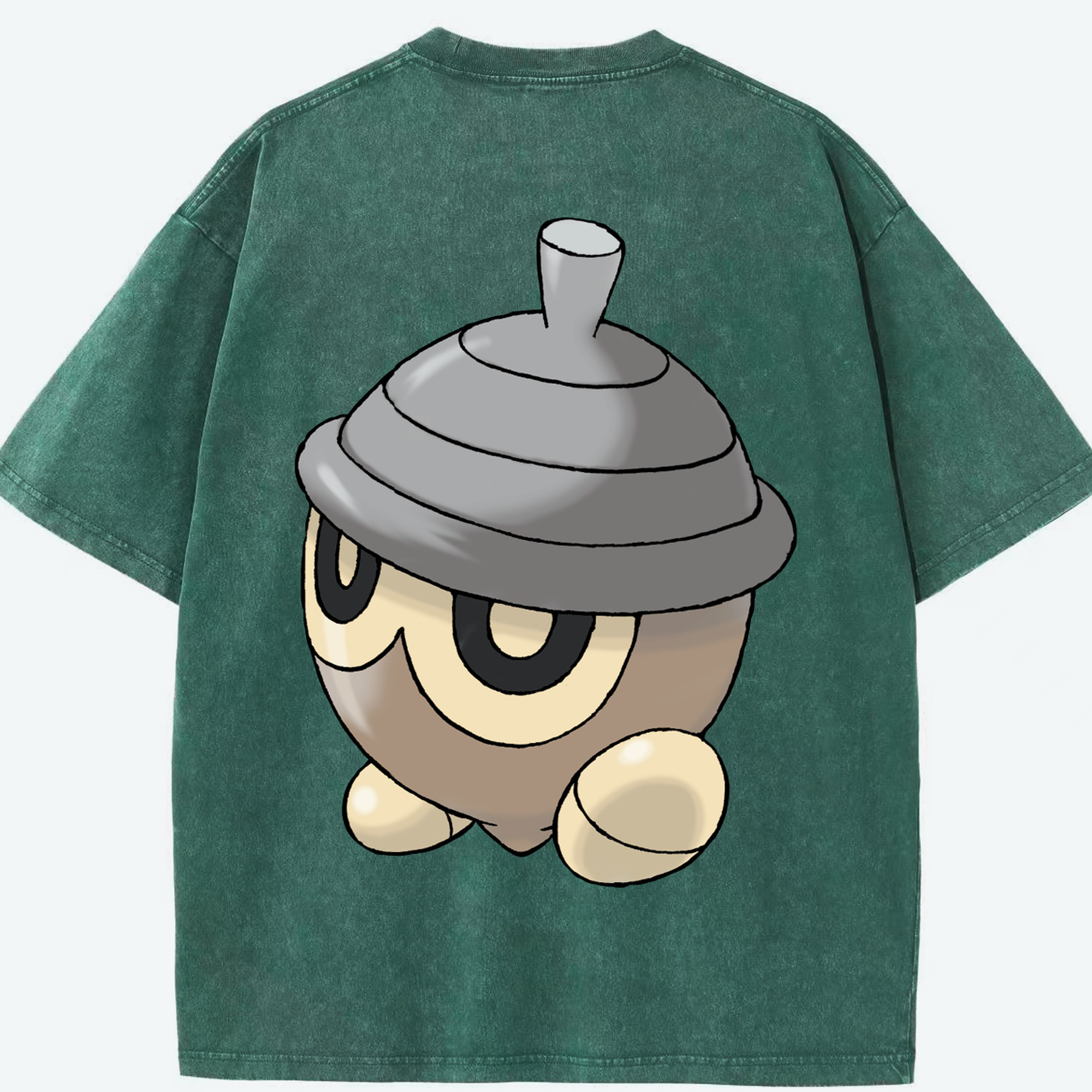 （画像用） ポケットモンスター Pokémon 綿100% ヴィンテージ風 半袖Tシャツ（背面プリント）